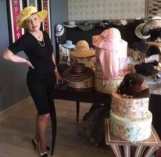 Carousel image 0c6e0d ynne nne onchez doylestown hat exhibit