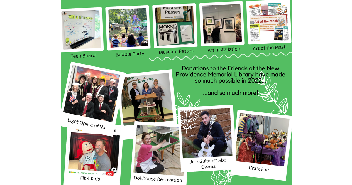 New Providence Memorial Library Celebrates the 17th Annual National