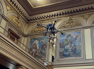 Carousel image 2e8be7 drone newark city hall