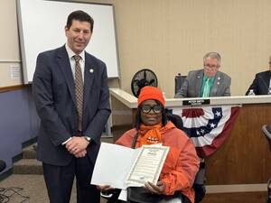 Carousel image 9cd9598165a362636a18 dr. jackee jackson with mayor anesh march 16