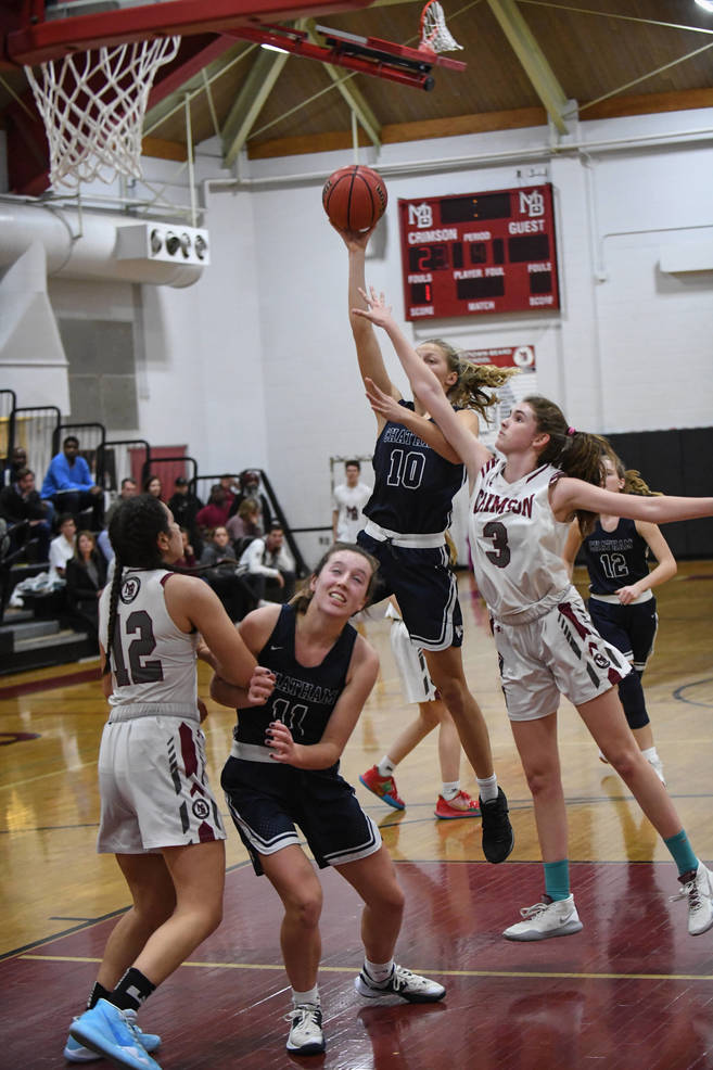 Hartnett 18 Points Spark Chatham Girls Basketball To Fifth