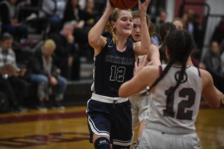 Hartnett 18 Points Spark Chatham Girls Basketball To Fifth