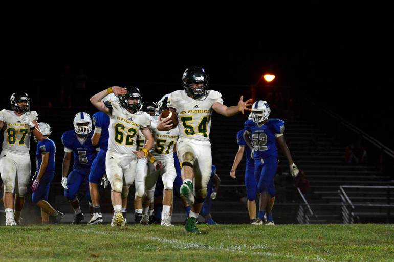 Football New Providence Wins Season Opener, 2719, Over Middlesex