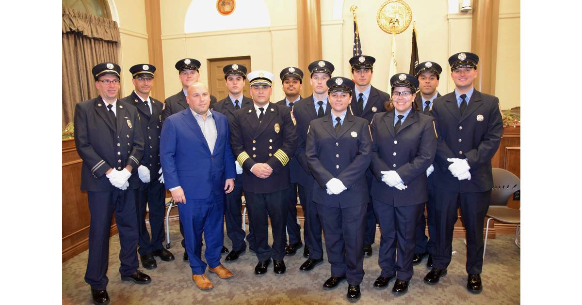 Bloomfield Fire Department Promotes Two, Appoints Nine Bloomfield, NJ