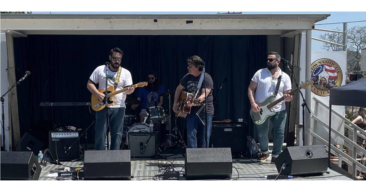 Music took center stage at the Seafood Festival in Belmar today