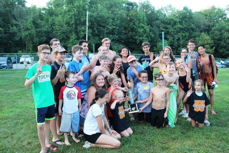 Rec Swim Hasbrouck Heights Captures Fourth in League Championships