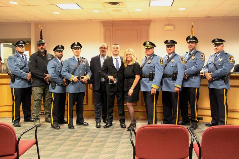 WoodRidge Police Department Swears In New Officer TAPinto