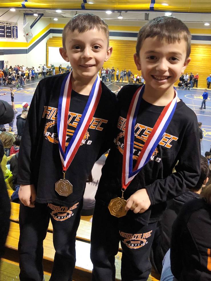 Hasbrouck Heights Rec Wrestlers Bring Home a Record 10 Medals at