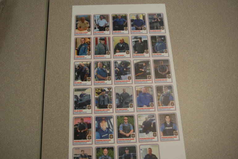 Hasbrouck Heights PD Unveils Third Set of Police Officer Trading Cards