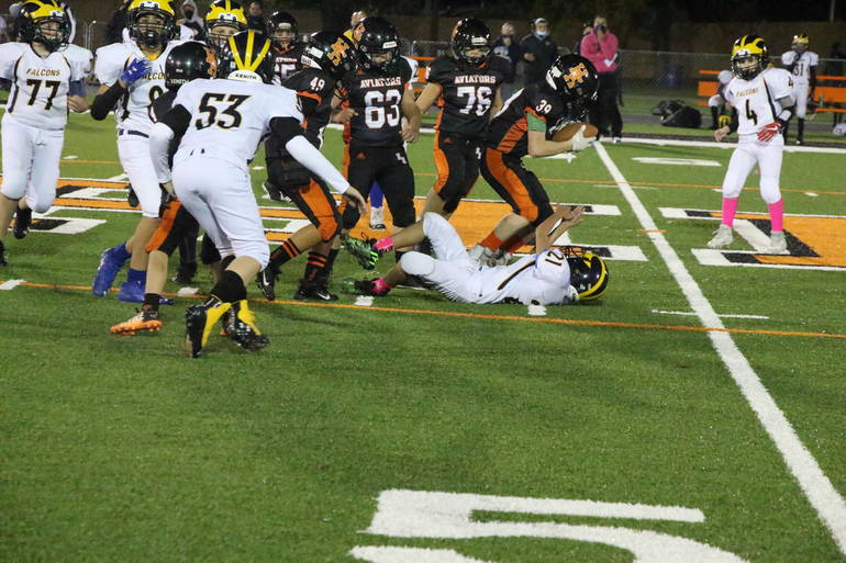 Rec Football Hasbrouck Heights Sweeps Saddle Brook in Saturday's Games