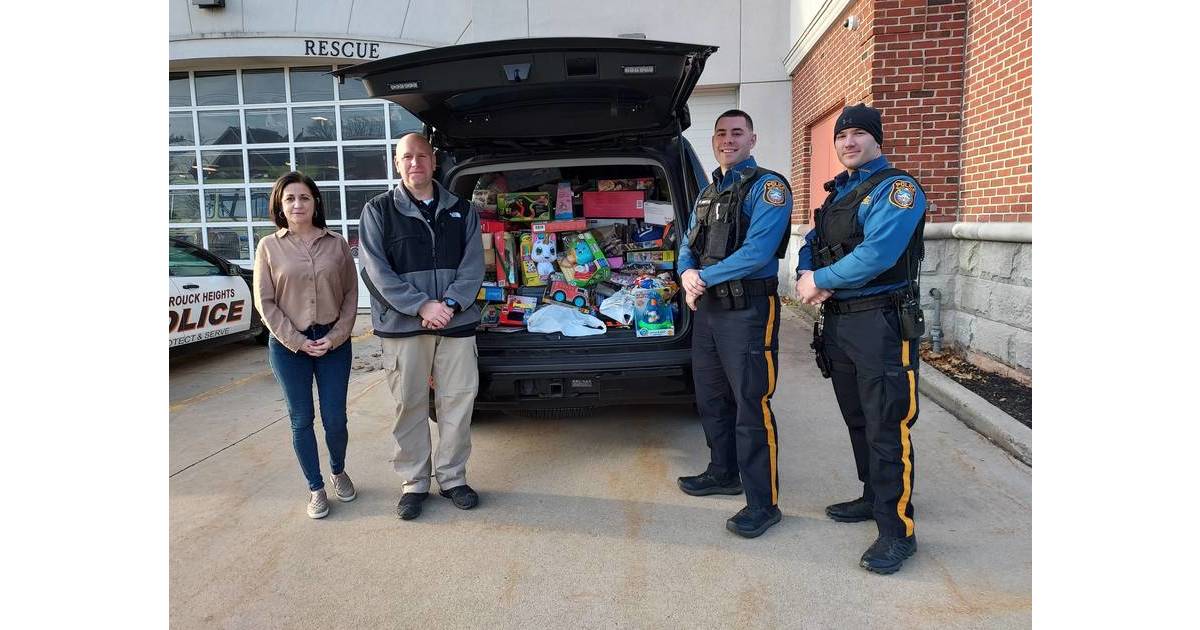 Hasbrouck Heights PBA Collects Hundreds of New Toys in Annual Drive