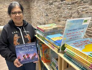 Carousel image 7c16edf31c3d028a2640 esg trishala bavishi with hawking book 2