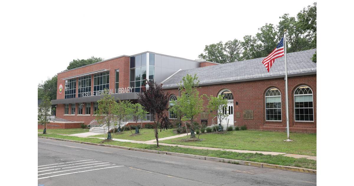 Local Leaders Cut Ribbon on Roselle Library Following Major Renovation