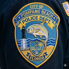 Carousel image 37d4f901adce32869b0c fake pompano beach police department patch logo google gemini