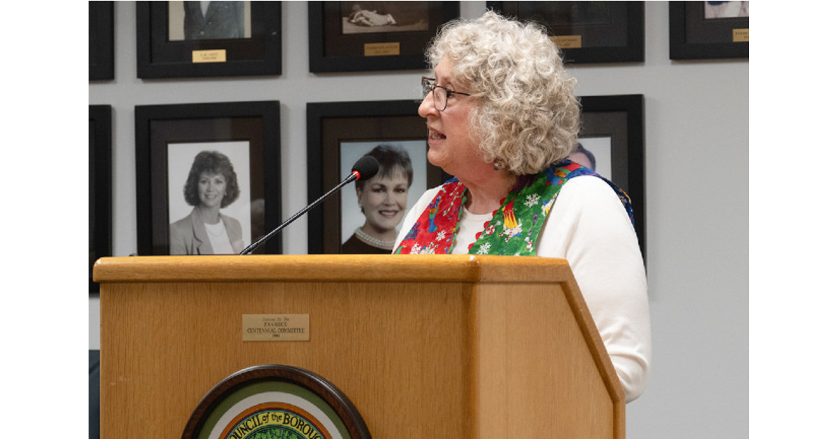 Fanwood Library Designated as a Book Sanctuary at Council Meeting on