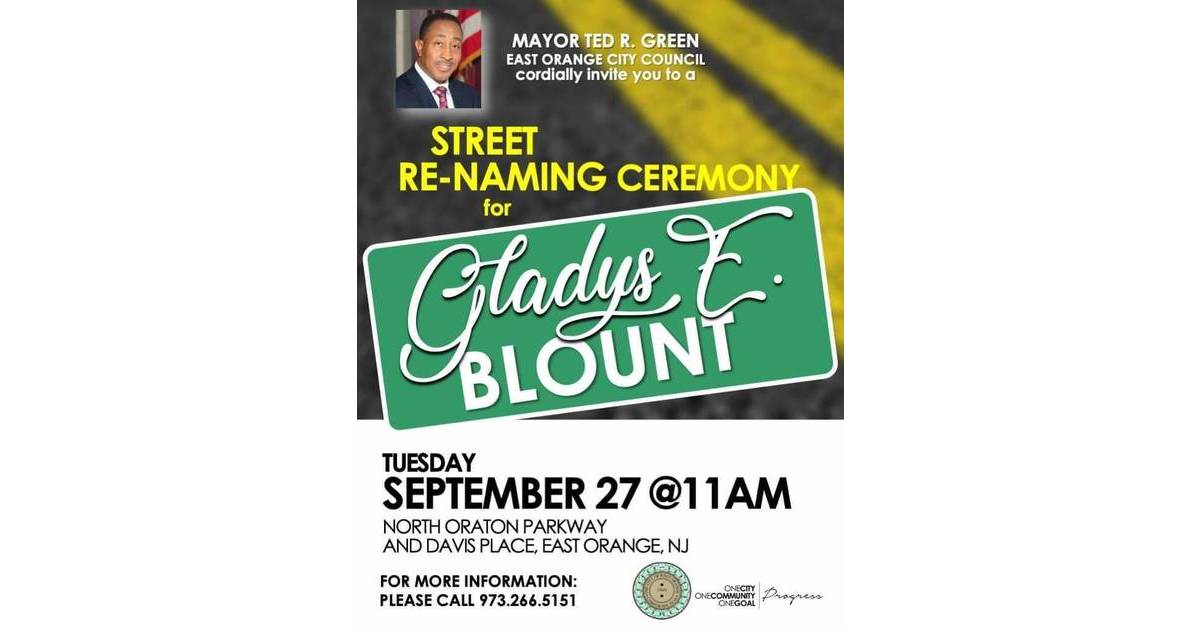 East Orange Street to be Renamed After AfricanAmerican Female WWII