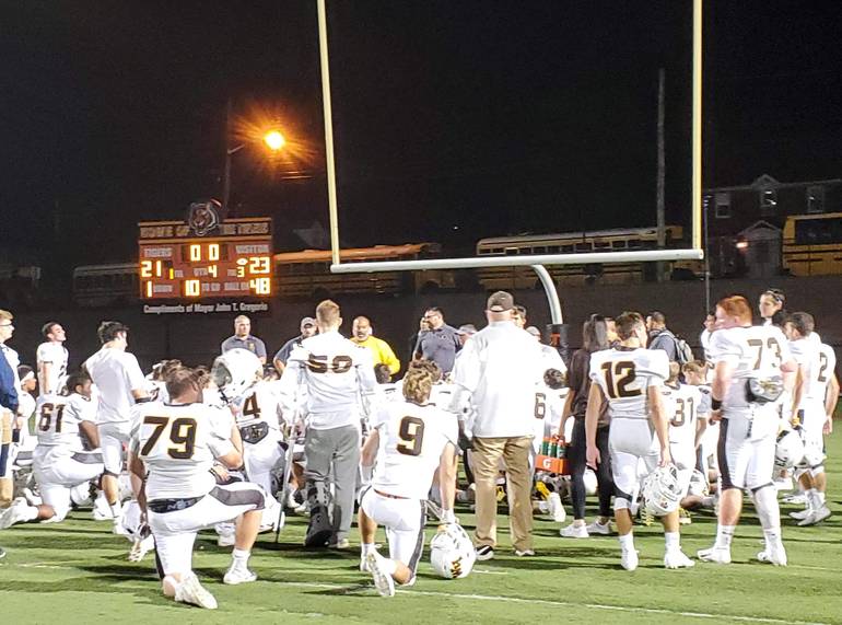 WHRHS Football Watchung Hills Comes Back to Defeat Linden and Remain