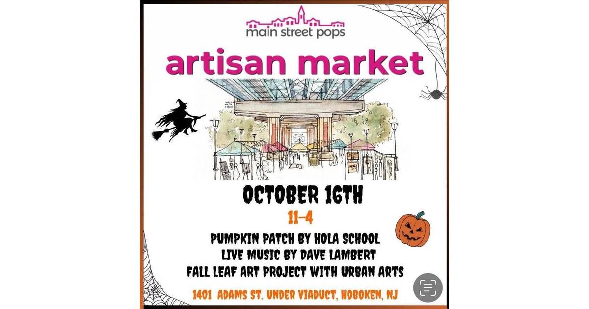 Today! Pumpkin Patch at Main Street Pops Artisan Market Hoboken, NJ