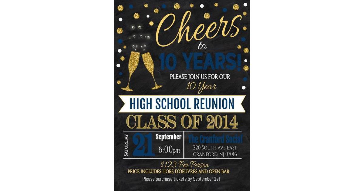 Kenilworth's David Brearley High School Class of 2014 is Holding its 10