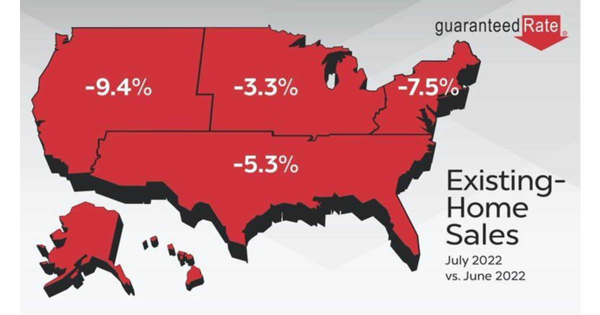 ExistingHome Sales Dip in July Nutley, NJ News TAPinto