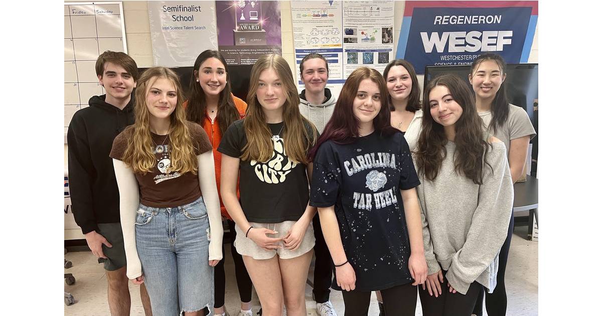 SHS Students Named International GENIUS Olympiad Finalists Somers, NY
