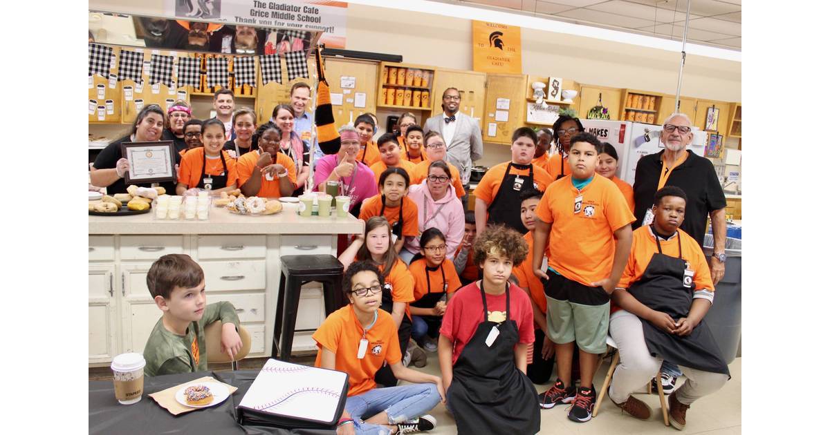 Grice Middle School's 'Gladiator Cafe' receives NJSBA 2022 School