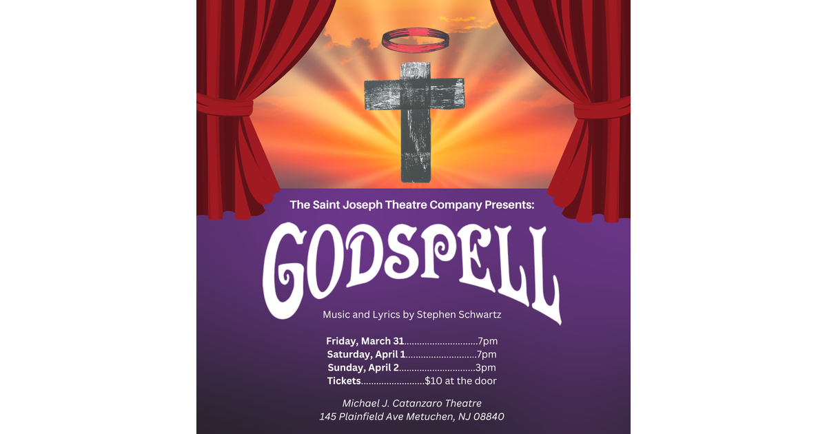 The Saint Joseph Theatre Company Presents: Godspell | Basking Ridge, NJ