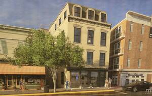 Carousel image 0901576e79182bfc63c6 graphic rendering with 4th floor addition at 9 wharf ave.