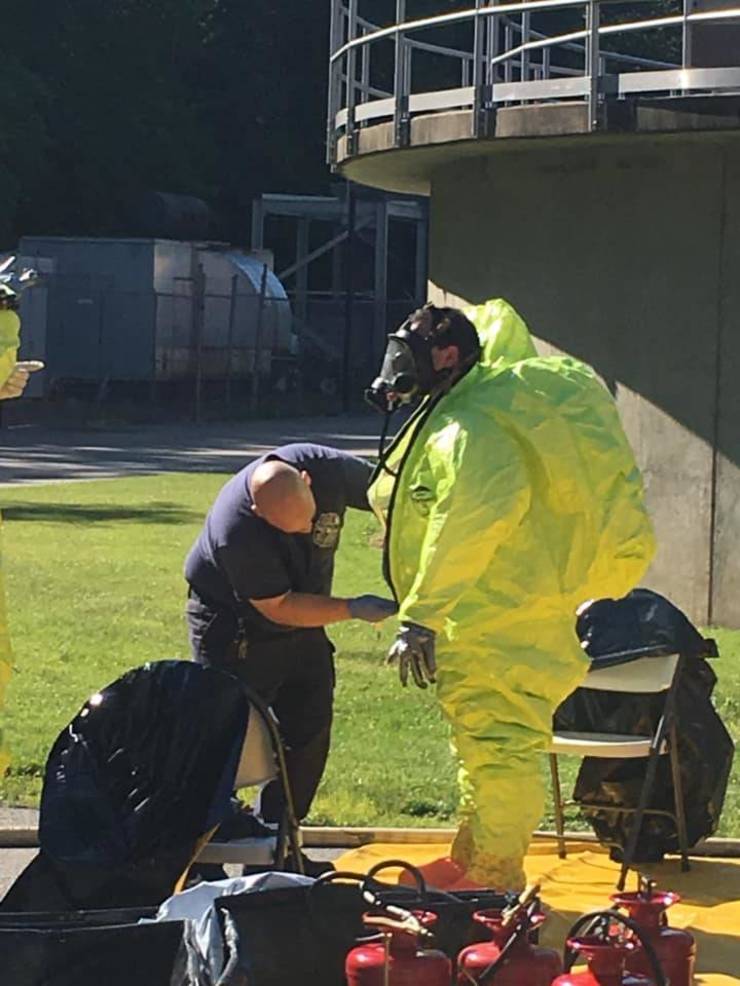 Morris Township Fire Department Conducts Hazmat Drill TAPinto