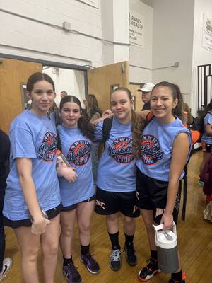 Carousel image 027544e9676fe6236ede hasbrouck heights girl players 5 blue shirts