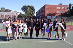 Carousel image 4fdcea7dd7c07fb69dc6 hasbrouck heights senior girls tennis team 2025