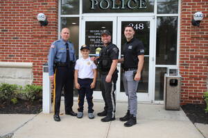 Carousel image 7f61641c6f198bb2484b hasbrouck heights chief for a day carullo werner olivo and det sgt brunetti