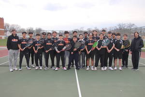 Carousel image 82edf22b3f24ae4b44c4 hasbrouck heights boys tennis team 2024 with coaches