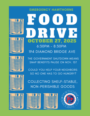Carousel image 99e6e5574e7a3a452d70 hawthorne dems food drive oct 2025