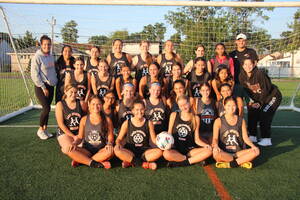 Carousel image e8932871bf8401e4572a hasbrouck heights girls soccer team with coaches