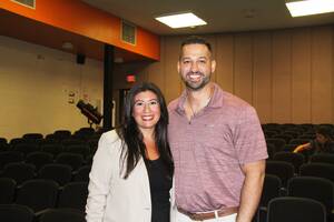 Carousel image efe917e3d5f575d8f50f hasbrouck heights new dir of guidance ashley calligy with hhhs principal vin barchini
