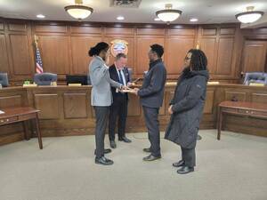 Carousel image f64cf35ad5b2e6e72ca5 hasbrouck heights mayor ron kistner swears in newest hhfd member