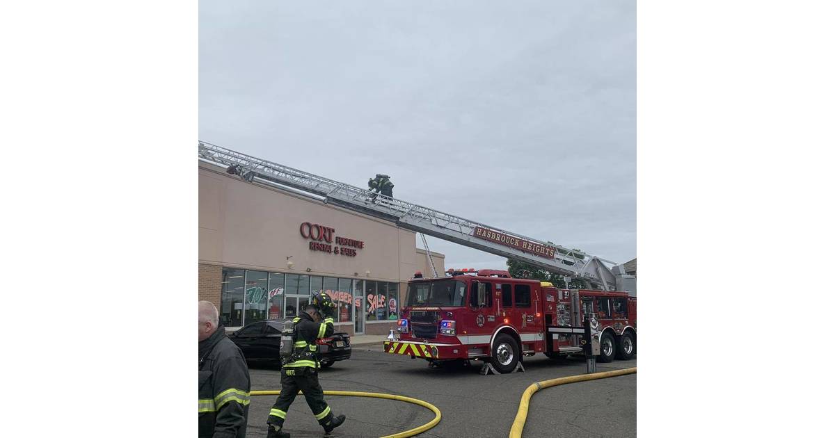 Hasbrouck Heights Fire Department Knocks Down Two Alarm Auto Store Fire
