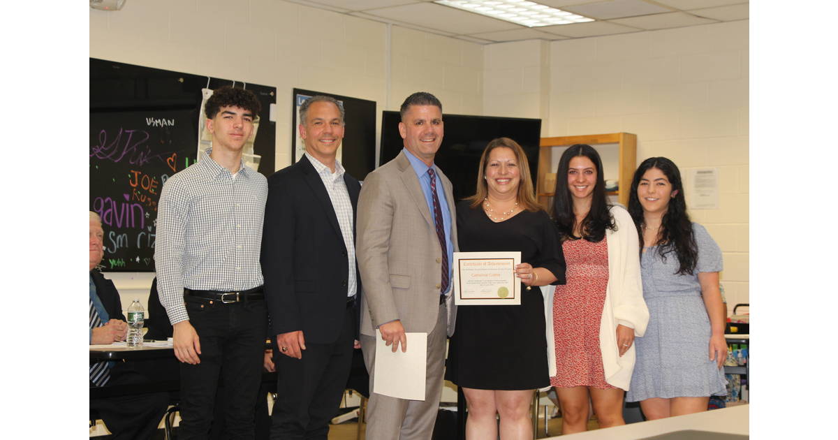 Hasbrouck Heights BOE Recognizes 2023 Teachers of the Year Hasbrouck