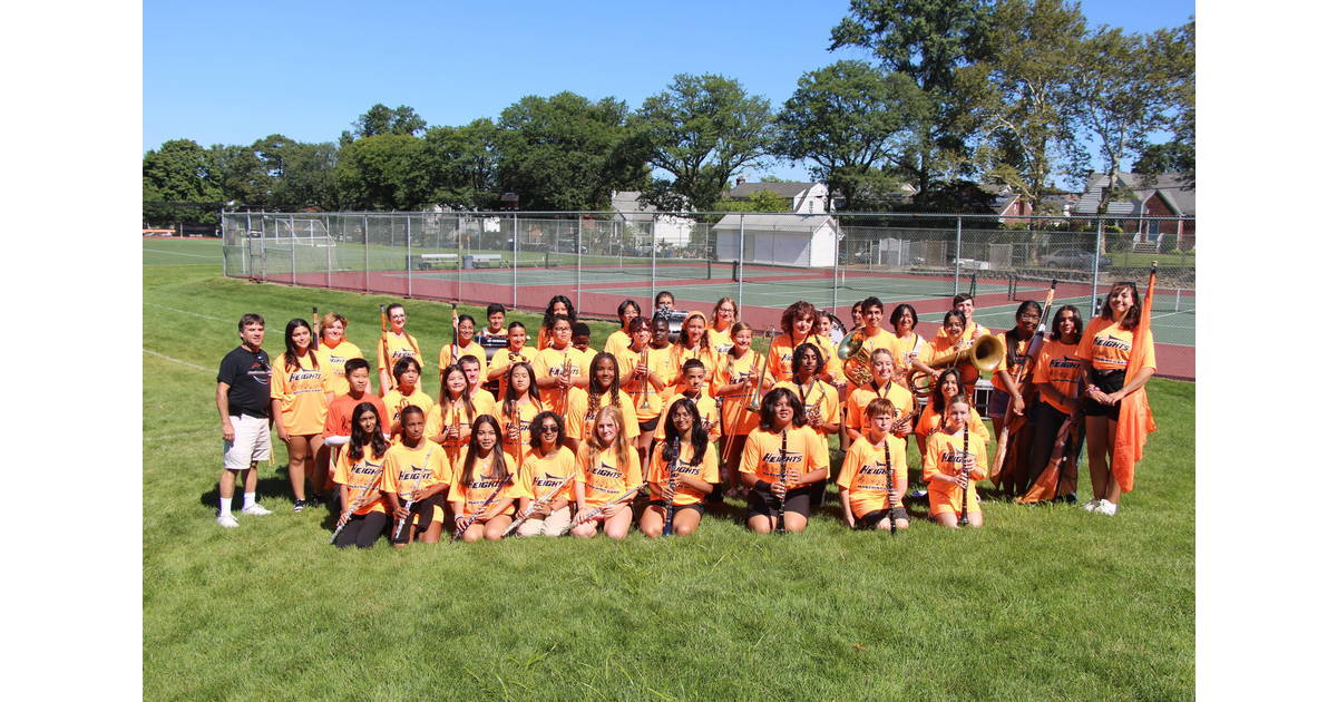 Hasbrouck Heights Marching Band Prepares for the Season During Summer