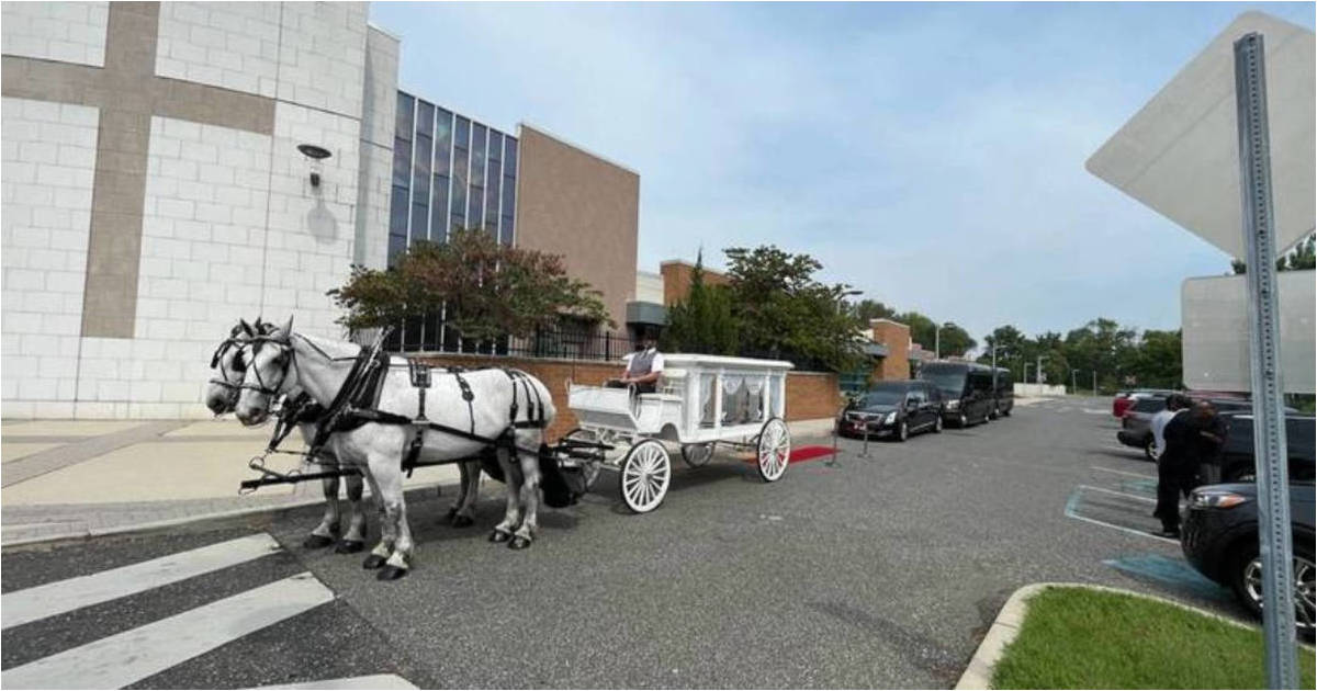 Horse-Drawn Carriage One Way Camden's Cooper and Sons Funeral Advocate
