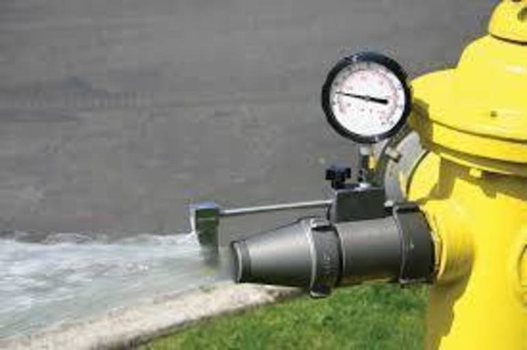 Hydrant Flow Testing on Broad Street TAPinto