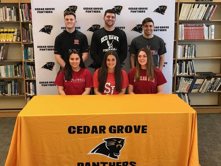 Signing Day at Cedar Grove High School TAPinto