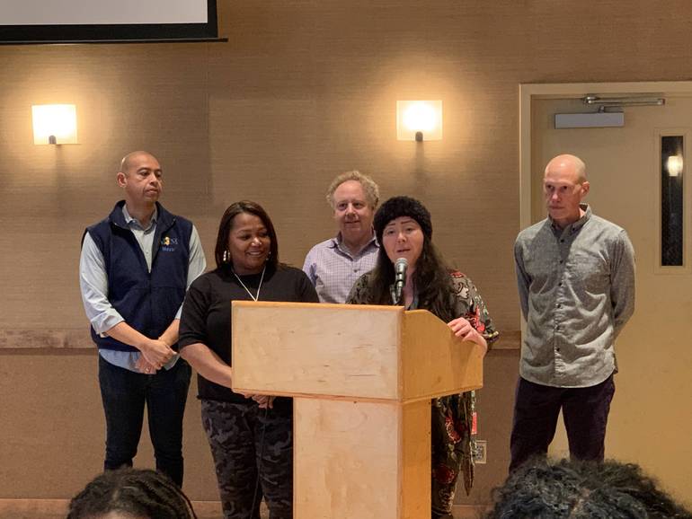 Children And Parents Decorate Luminaries In Preparation Of Martin