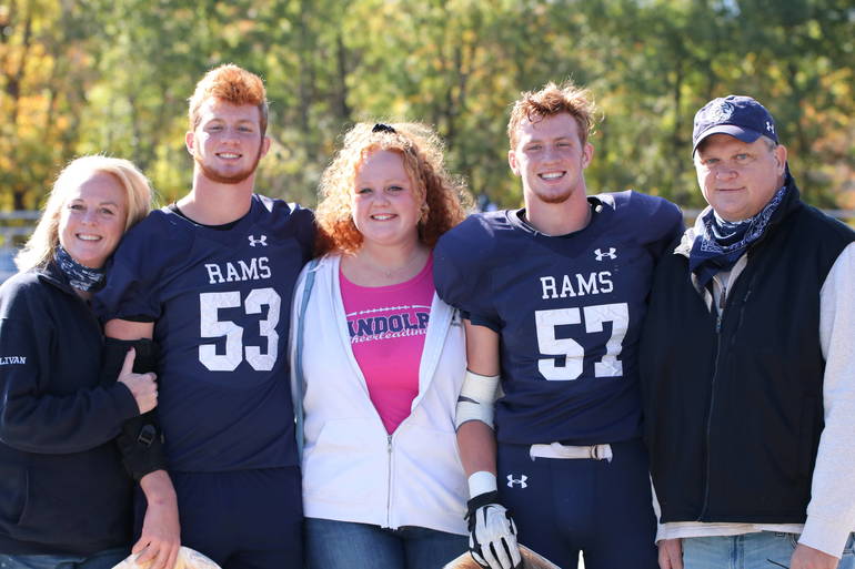 Randolph High School Marching Rams Among Seniors Honored at Senior Night TAPinto