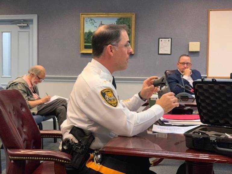 Chatham Borough Police Department Preparing to Carry Tasers on Patrol