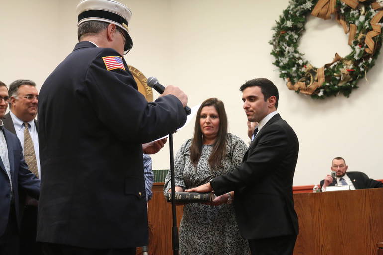 Mayor Joseph Signorello III Takes Oath of Office Along with Council