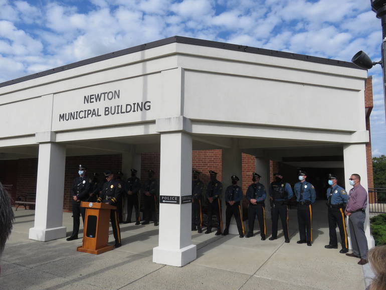 Newton Police Department Swears in New Officer TAPinto