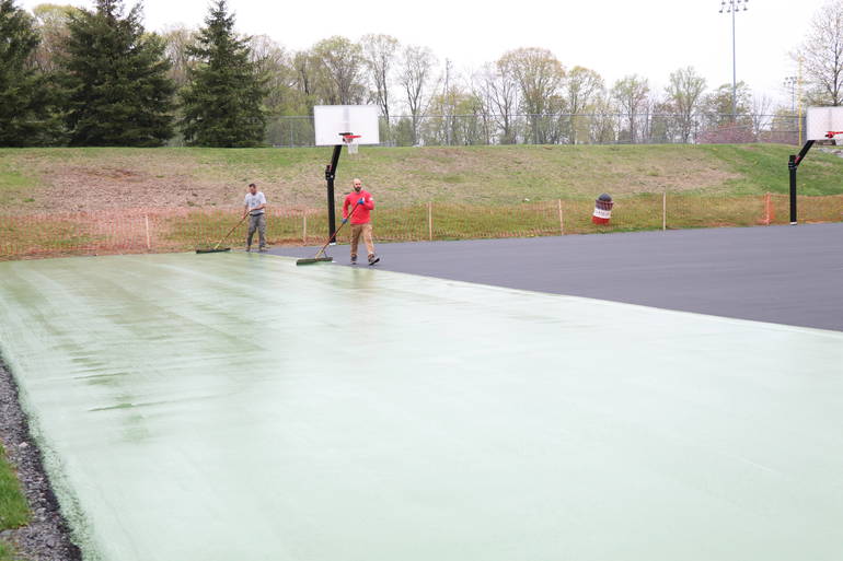 Volunteers help Randolph Parks and Recreation Department Improve Trail