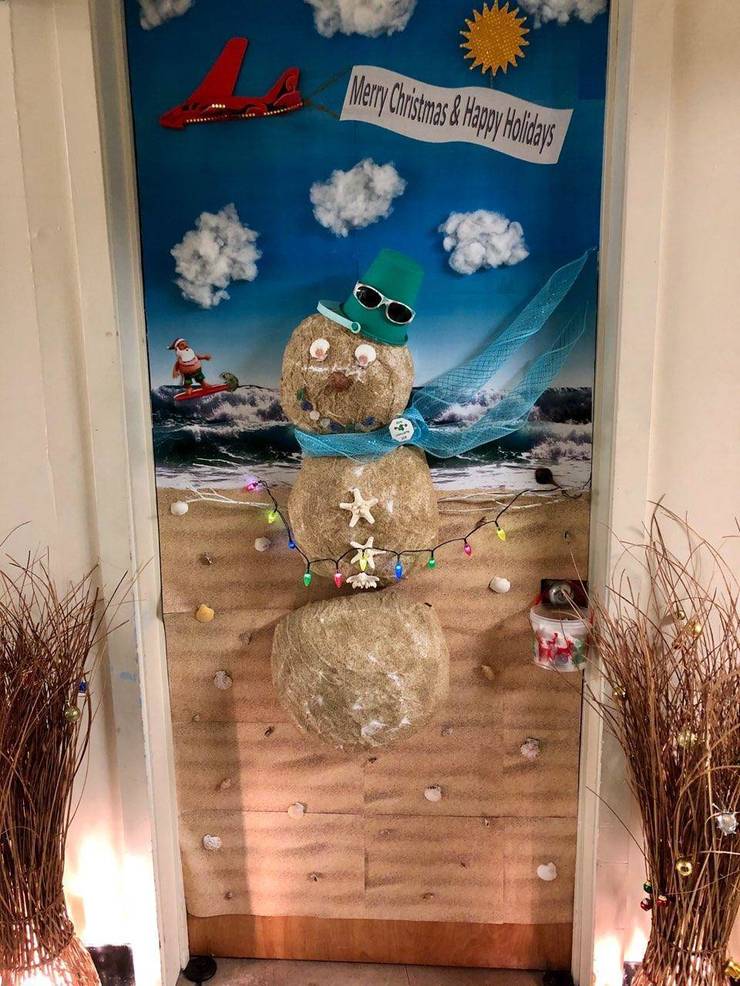 The Winners Of The 2019 Town Hall Door Decorating Contest